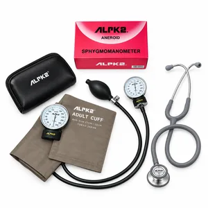 ALPK2 Aneroid BP Machine with Stethoscope – Full Set