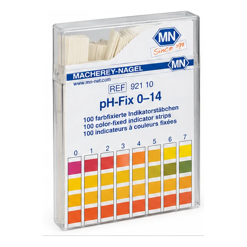 MACHEREY-NAGEL pH-Fix 0–14 Indicator Test Strips – 100 Strips