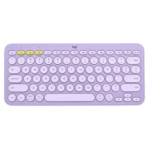 Logitech K380 Multi-Device Bluetooth Wireless Keyboard – Lavender