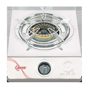 RFL Queen Single Burner Stainless Steel Gas Stove – LPG Cylinder Gas