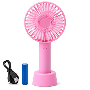Rechargeable Mini USB Handy Fan with 18650 Lithium Battery