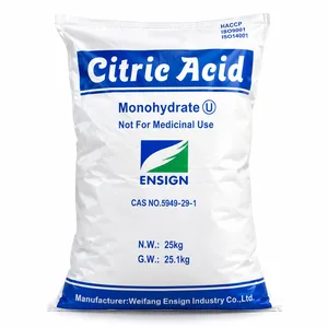 Ensign Citric Acid Monohydrate 25 KG – Industrial Grade