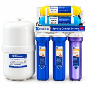 Filtromax 100 GPD RO Water Purifier with Alkaline & Mineral Filters – Full Set