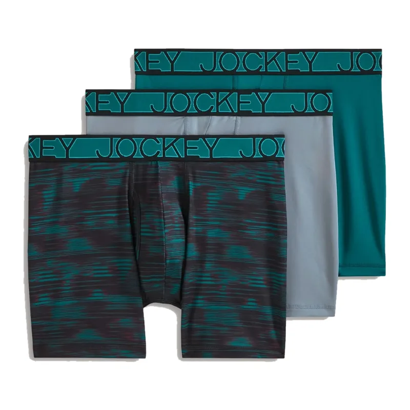 JOCKEY Active Microfiber 5-Inch Boxer Brief – Men's Underwear